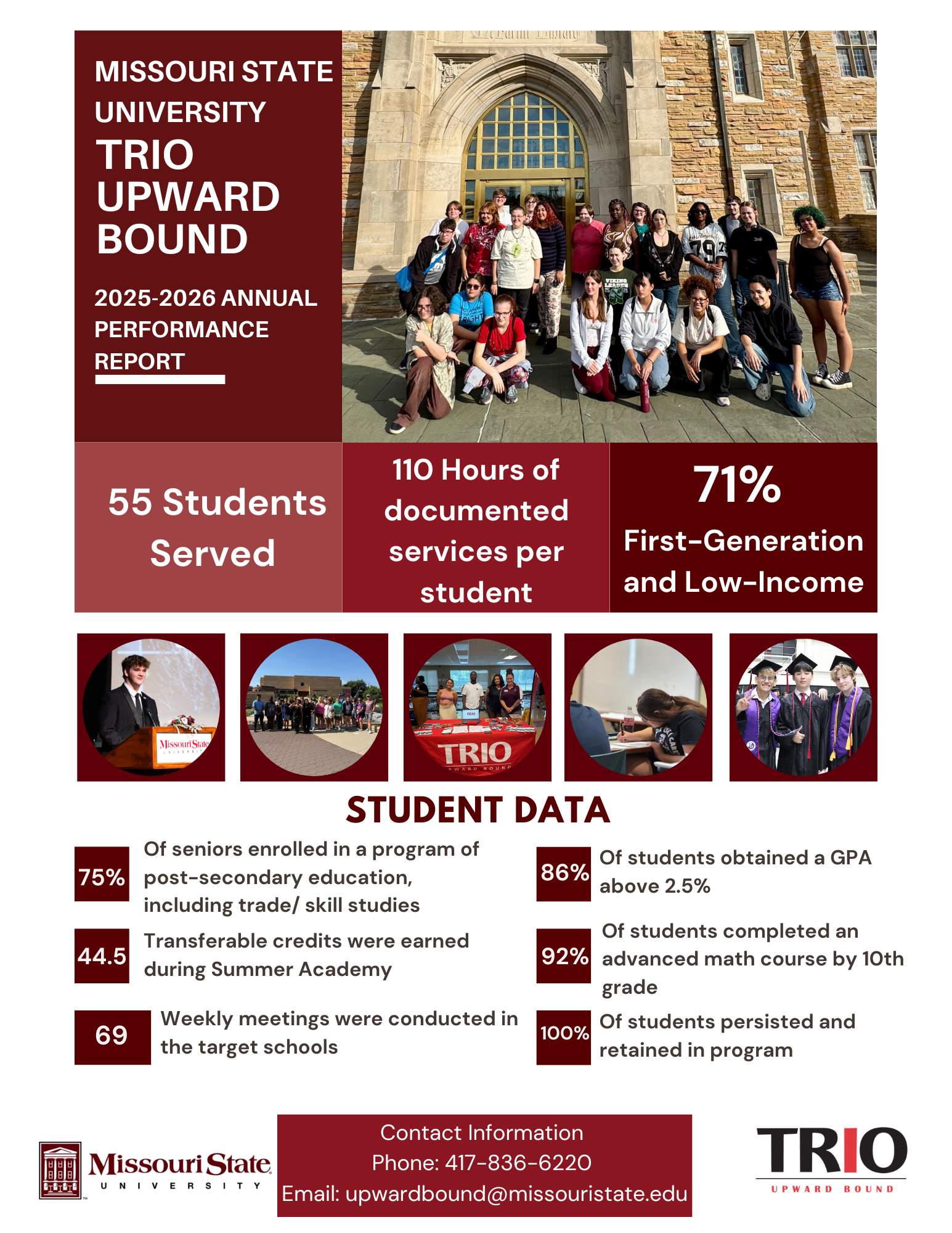2025-2026 annual report flyer